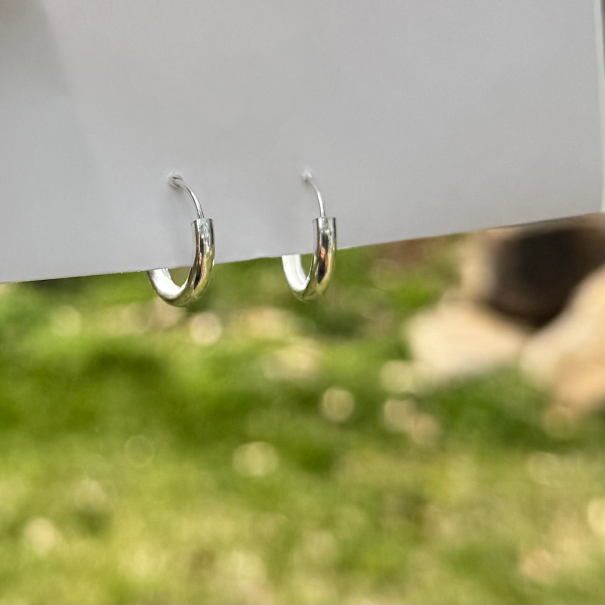 Sterling Silver Hoops - 16mm Hypoallergenic Earrings