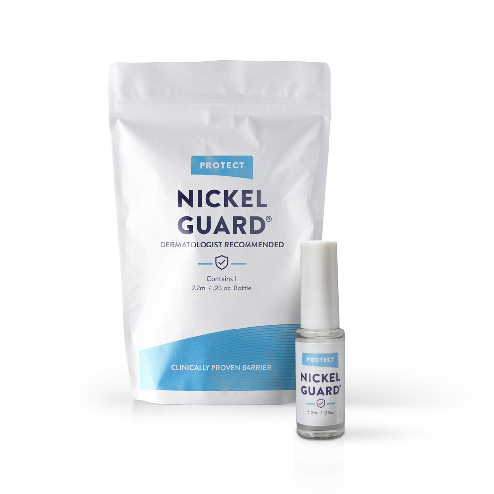 Nickel Guard single pack (.23 oz bottle). Effective barrier between skin and metal object.