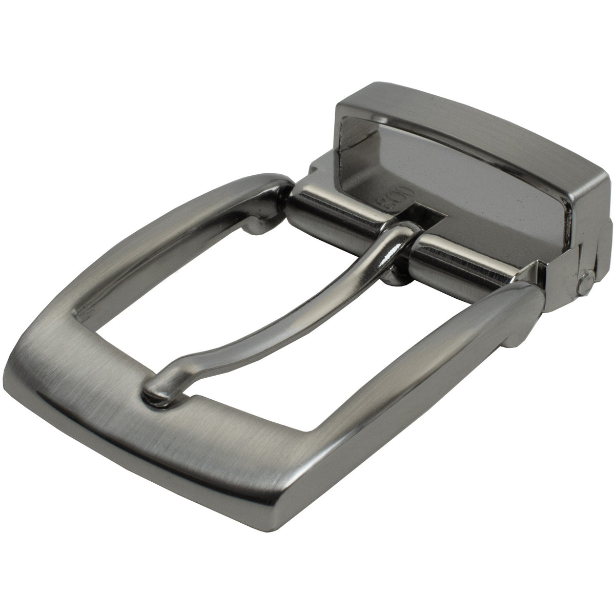 Men Reversible Metal Alloy Belt Buckles Replacement Rectangular Pin Buckles