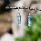 Looking Glass Falls - Silver earrings