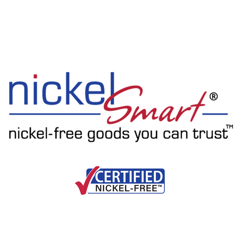 Nickel Smart Infographic. Nickel Smart - Nickel Free Goods You Can Trust. Certified Nickel Free.