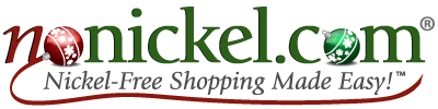 NoNickel Christmas Logo - Nickel Free Shopping Made Easy!