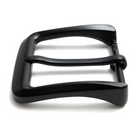 Black Mountain Casual Buckle. Single prong belt buckle with matte black finish