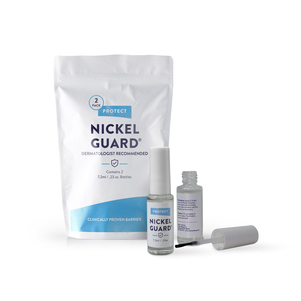 Nickel Guard 2-Pack. Two .23oz bottles in a 2-pack bag.