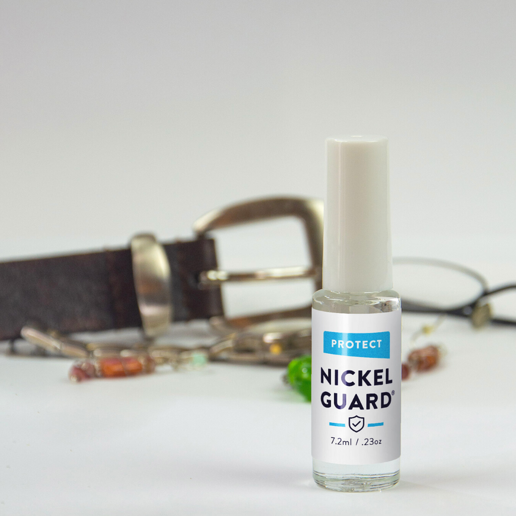 Nickel Guard Nickel Guard® 2-Pack - Safely & Effectively Stop a Rash from Jewelry ...