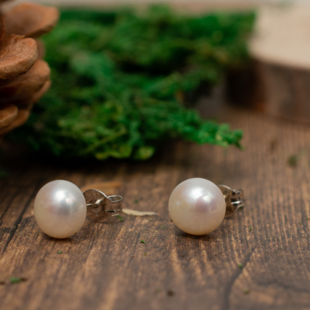 Real pearl earrings deals