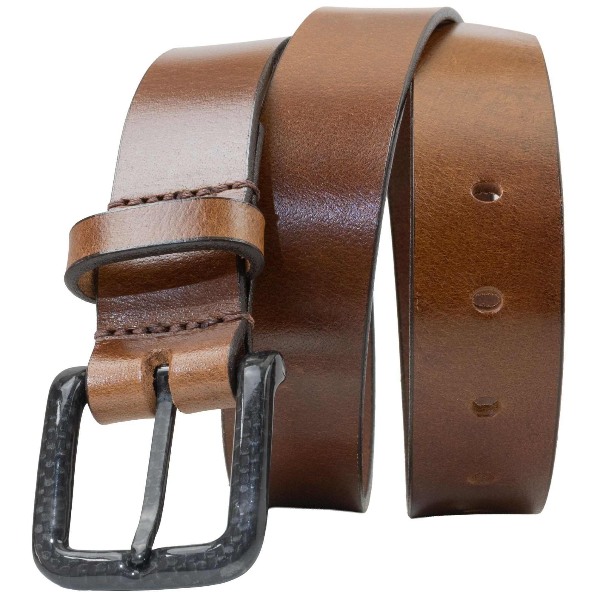 Specialist Brown Leather Dress Belt