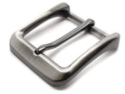 Gunmetal Gray Casual Buckle by Nickel Smart. Zinc alloy belt buckle, fits straps up to 1½ in wide.